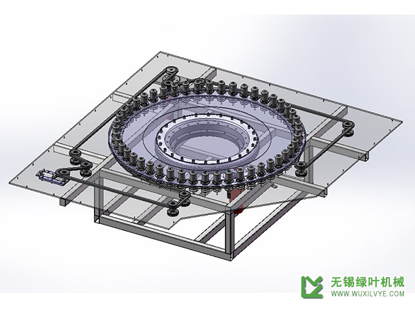 噴涂機(jī)轉(zhuǎn)臺(tái)系統(tǒng)三維展示